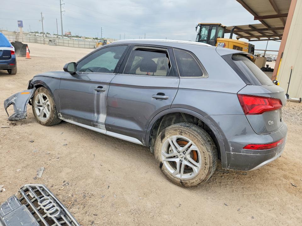 2018 Audi Q5 VIN WA1ANAFY0J2095846 COPART salvage auction — FRONT END, Tx - Salvage Vehicle Title, sold $2,500 on 2026-07-29 (photo 2)