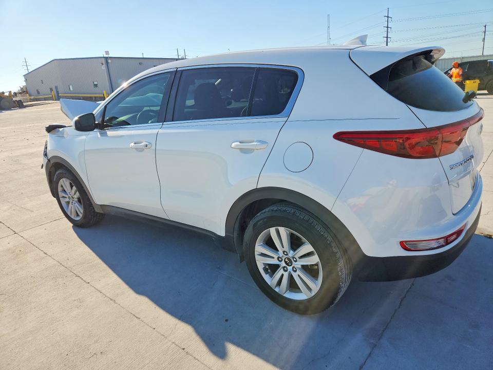 2018 Kia Sportage VIN KNDPM3AC9J7447335 COPART salvage auction — FRONT END, Tx - Salvage Vehicle Title, sold $3,100 on 2026-07-10 (photo 2)