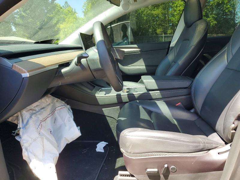 2023 Tesla Model y VIN 7SAYGAEE0PF589025 COPART salvage auction — FRONT END, Or - Salvage Title Certificate, sold $500 on 2026-07-29 (photo 7)