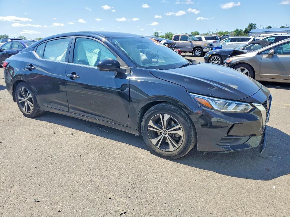 2020 Nissan Sentra VIN 3N1AB8CV5LY273551 COPART salvage auction — SIDE, PA - CERTIFICATE OF SALVAGE, sold $1,550 on 2026-07-02 (photo 4)