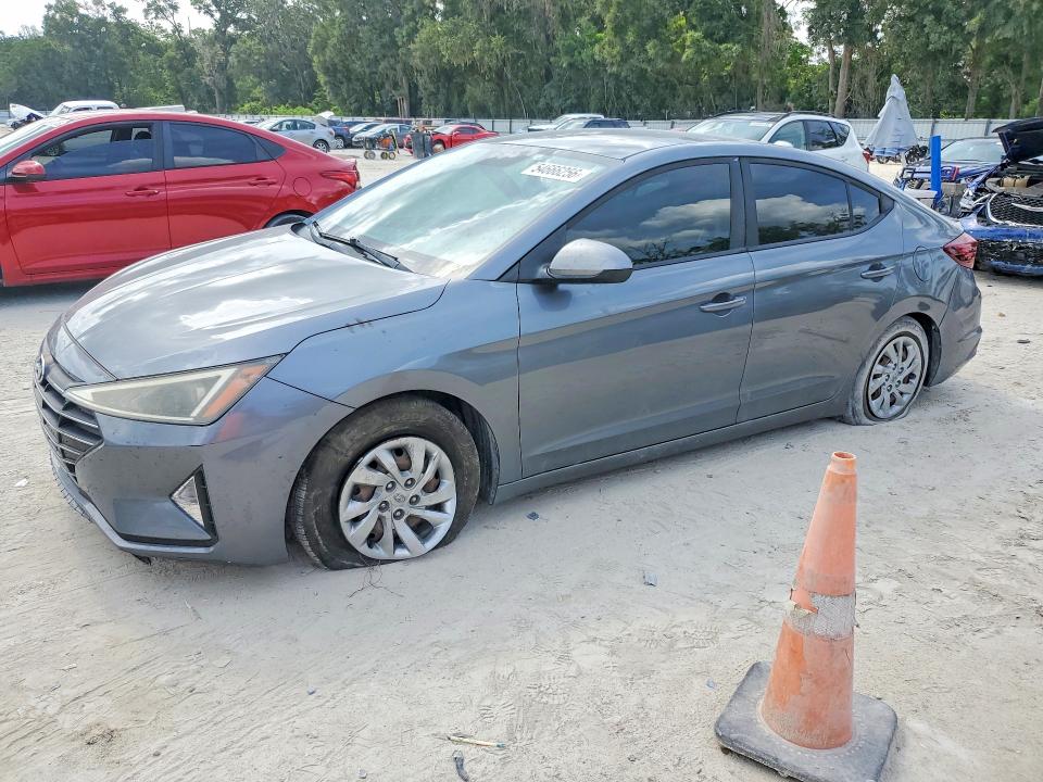 2019 Hyundai Elantra VIN KMHD74LF4KU852542 COPART salvage auction — REAR END, Fl - Certificate Of Destruction, sold $2,200 on 2026-07-14 (photo 1)