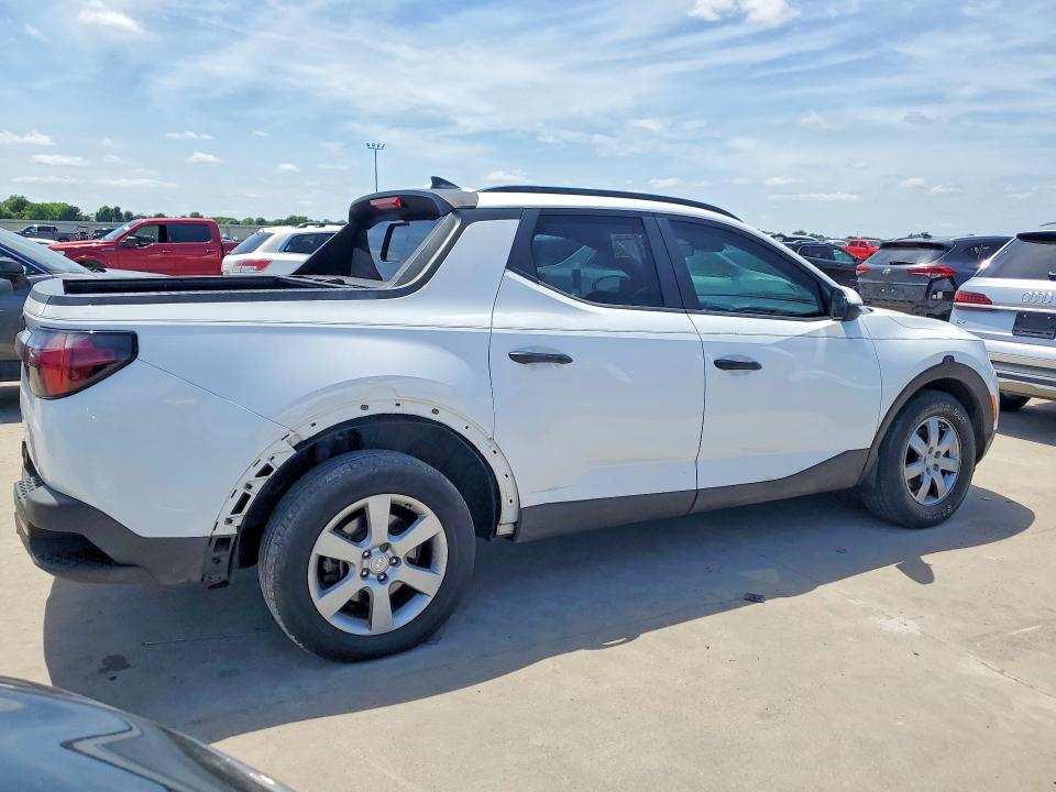 2022 Hyundai Santa cruz VIN 5NTJC4AE9NH008199 COPART salvage auction — FRONT END, La - Certificate Of Title (P), sold $11,800 on 2026-07-30 (photo 3)