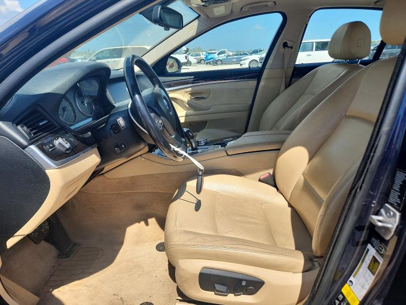 2015 BMW 5er VIN WBA5A7C58FD625974 COPART salvage auction — ROOF, Nj - Certificate Of Title, sold $1,100 on 2026-07-21 (photo 7)