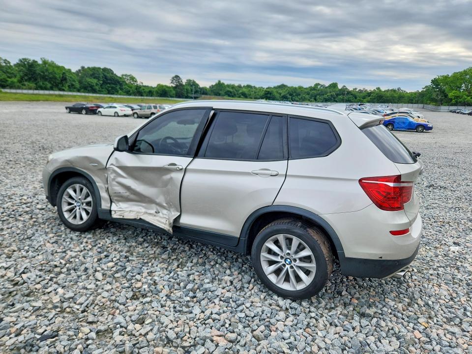 2017 BMW X3 VIN 5UXWX9C50H0T09205 COPART salvage auction — SIDE, Ga - Cert Of Title-Salvage, sold $2,100 on 2026-07-02 (photo 2)