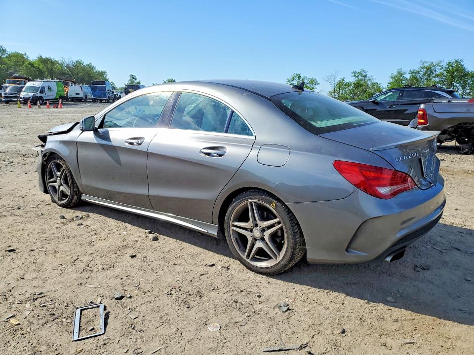 2014 Mercedes-benz Cla-klasse VIN WDDSJ4EB5EN122618 COPART salvage auction — FRONT END, MD - CERT OF SALVAGE > 75% DAMAGE, sold $400 on 2026-07-30 (photo 2)