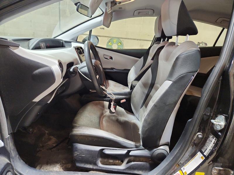 2016 Toyota Prius VIN JTDKBRFU3G3001220 COPART salvage auction — HAIL, Mn - Cert Of Title-Prior Salvage, sold $4,250 on 2026-07-07 (photo 7)