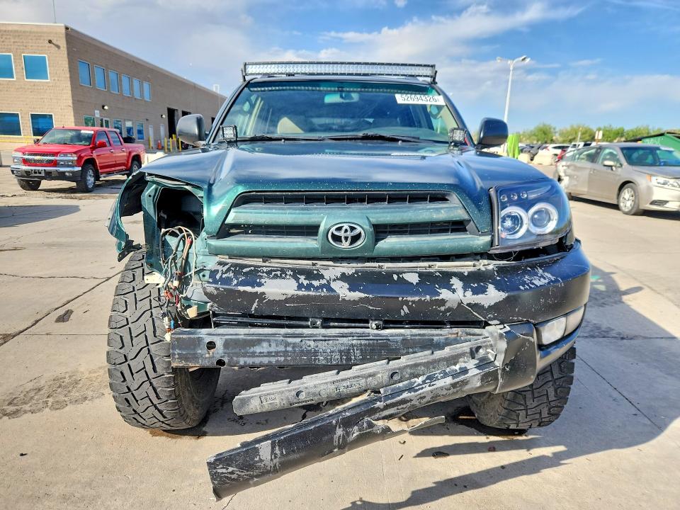 2003 Toyota 4runner VIN JTEBU14R330001736 COPART salvage auction — FRONT END, Co - Salvage Title, sold $575 on 2026-07-29 (photo 5)