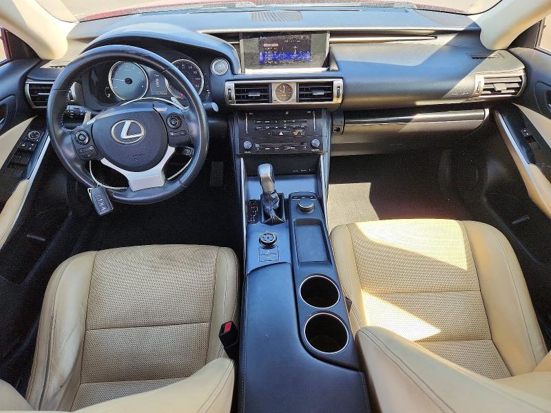 2013 Lexus Is VIN JTHBF1D27E5002636 COPART salvage auction — REAR END, CA - SALVAGE CERTIFICATE, sold $4,750 on 2026-07-29 (photo 8)