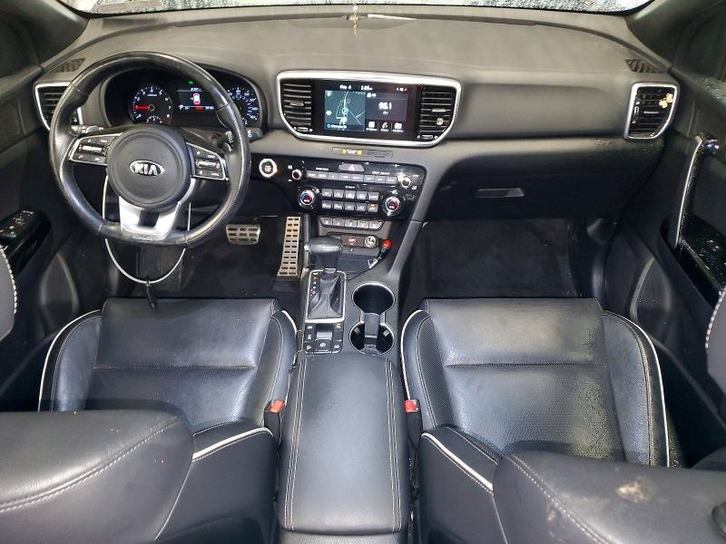 2020 Kia Sportage VIN KNDPRCA60L7675173 COPART salvage auction — REAR END, Pa - Certificate Of Salvage, sold $4,400 on 2026-07-15 (photo 8)