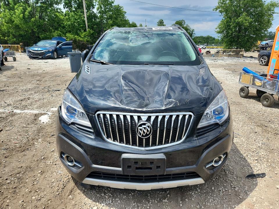 2016 Buick Encore VIN KL4CJHSBXGB652995 COPART salvage auction — ROLLOVER, Md - Cert Of Salvage > 75% Damage, sold $475 on 2026-07-02 (photo 5)