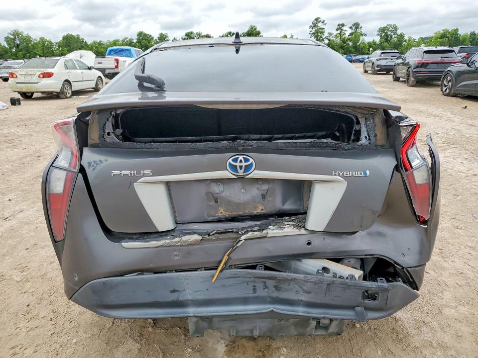2017 Toyota Prius VIN JTDKARFU5H3034501 COPART salvage auction — REAR END, Tx - Salvage Vehicle Title, sold $3,250 on 2026-07-17 (photo 6)