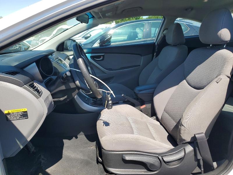 2013 Hyundai Elantra VIN KMHDH6AE3DU002701 COPART salvage auction — REAR END, Md - Cert Of Salvage < 75% Damage, sold $675 on 2026-07-27 (photo 7)