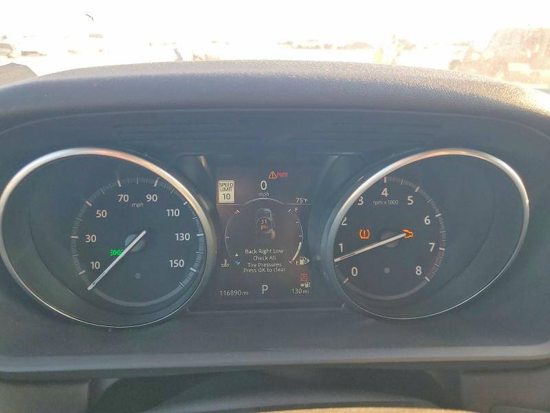 2017 Land rover Discovery VIN SALRRBBV4HA041375 COPART salvage auction — FRONT END, Nv - Salvage Title, sold $150 on 2026-07-21 (photo 9)