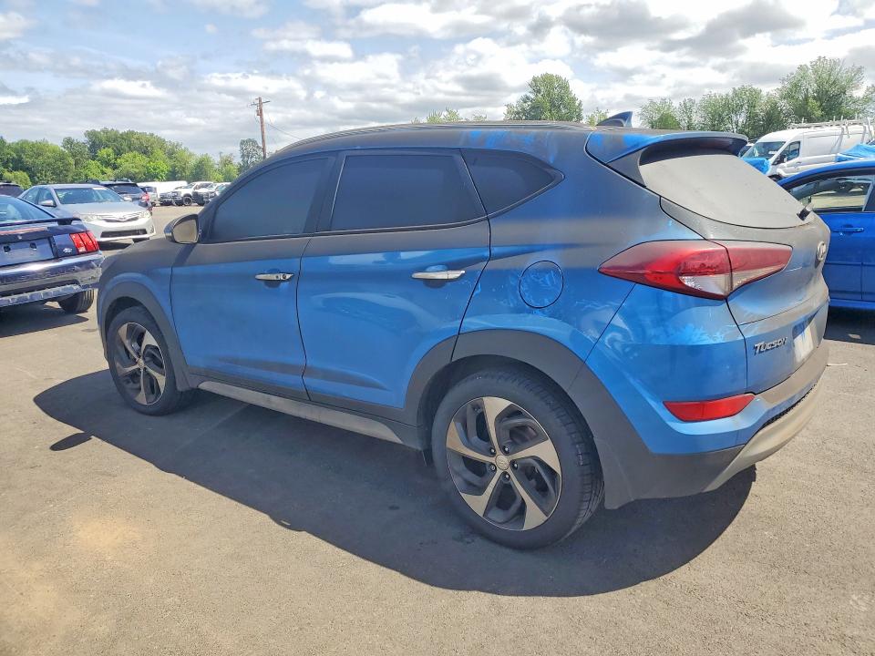 2018 Hyundai Tucson VIN KM8J3CA28JU688722 COPART salvage auction — BURN, Or - Salvage Title Certificate, sold $5,500 on 2026-07-06 (photo 2)
