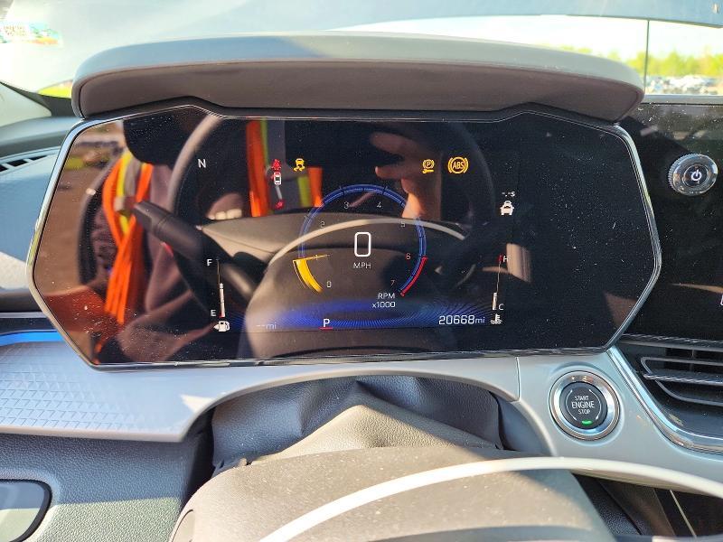 2025 Chevrolet Trax VIN KL77LHEP9SC195122 COPART salvage auction — FRONT END, Oh - Cert Of Title-Salvage, sold $4,450 on 2026-07-02 (photo 9)