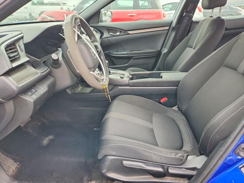 2020 Honda Civic VIN SHHFK7H33LU210642 COPART salvage auction — FRONT END, Ca - Salvage Certificate, sold $3,300 on 2026-07-17 (photo 7)