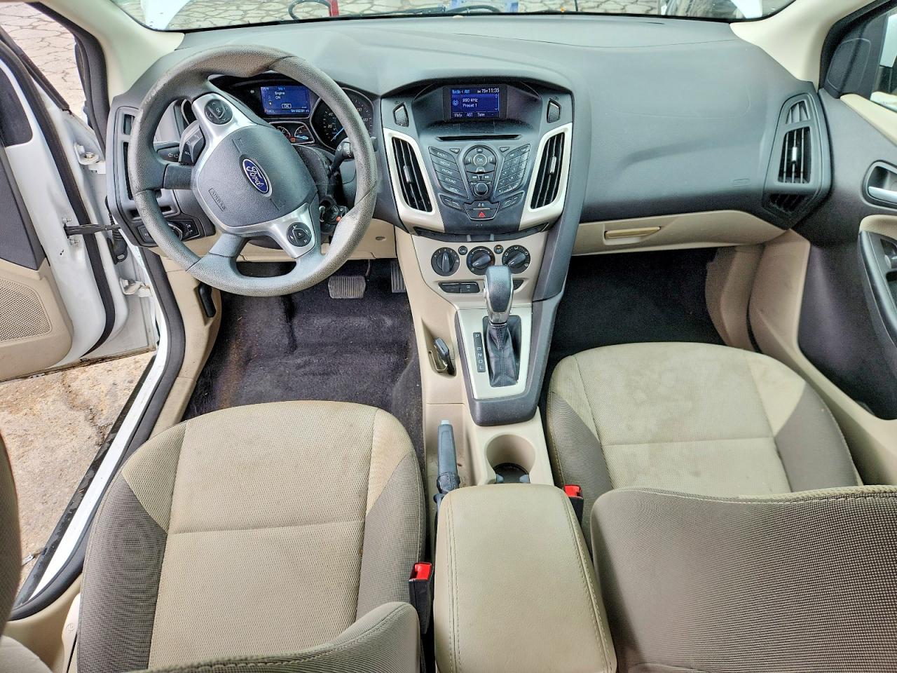 2014 Ford Focus VIN 1FADP3F22EL172999 COPART salvage auction — Front End, TN - SALVAGE CERTIFICATE, sold $800 on 2026-07-09 (photo 8)