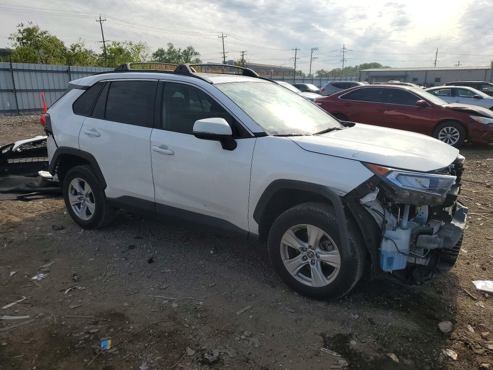 2021 Toyota Rav 4 VIN 2T3W1RFV7MW163745 COPART salvage auction — FRONT END, Il - Salvage Certificate, sold $9,300 on 2026-07-29 (photo 4)