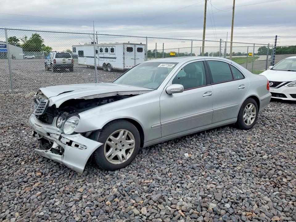 2005 Mercedes-benz E-class VIN WDBUF26JX5A608216 COPART salvage auction — FRONT END, IN - CERT OF TITLE-SALVAGE TITLE, sold $250 on 2026-07-21 (photo 1)