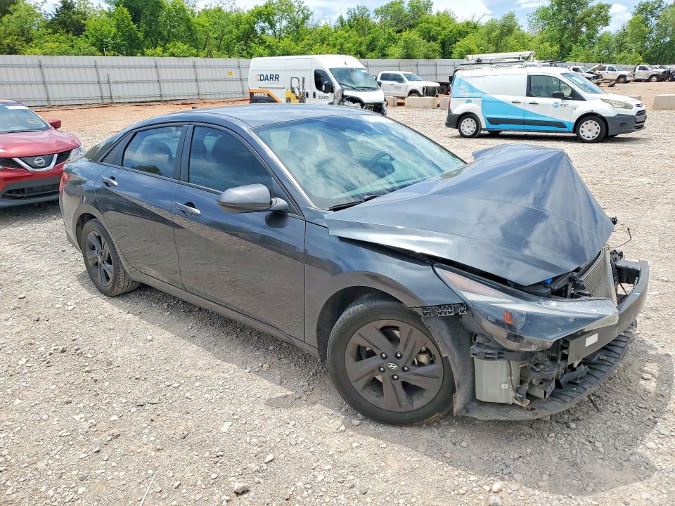 2021 Hyundai Elantra VIN 5NPLM4AG5MH004395 COPART salvage auction — FRONT END, Ok - Cert Of Title-Salvage, sold $1,600 on 2026-07-28 (photo 4)