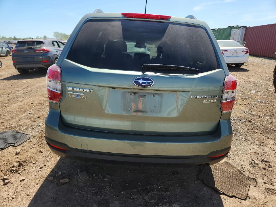 2015 Subaru Forester VIN JF2SJADC5FH451761 COPART salvage auction — FRONT END, Il - Salvage Certificate, sold $1,400 on 2026-07-09 (photo 6)