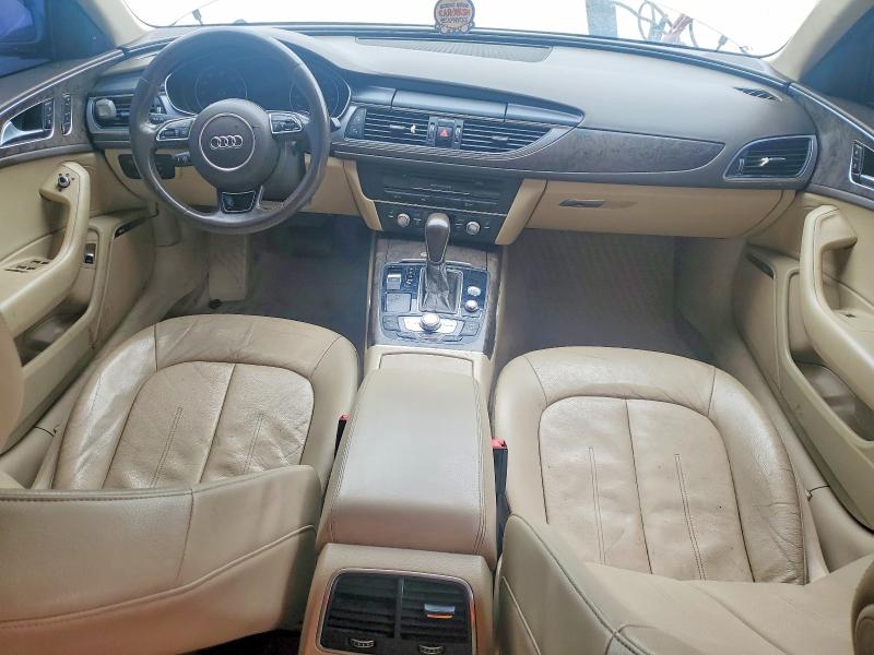 2017 Audi A6 VIN WAUD8AFC4HN013282 COPART salvage auction — FRONT END, Va - Certificate Of Title, sold $2,400 on 2026-07-28 (photo 8)