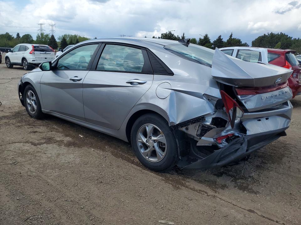 2021 Hyundai VIN 5NPLL4AGXMH016660 COPART salvage auction — REAR END, Il - Salvage Certificate, sold $3,750 on 2026-07-09 (photo 2)