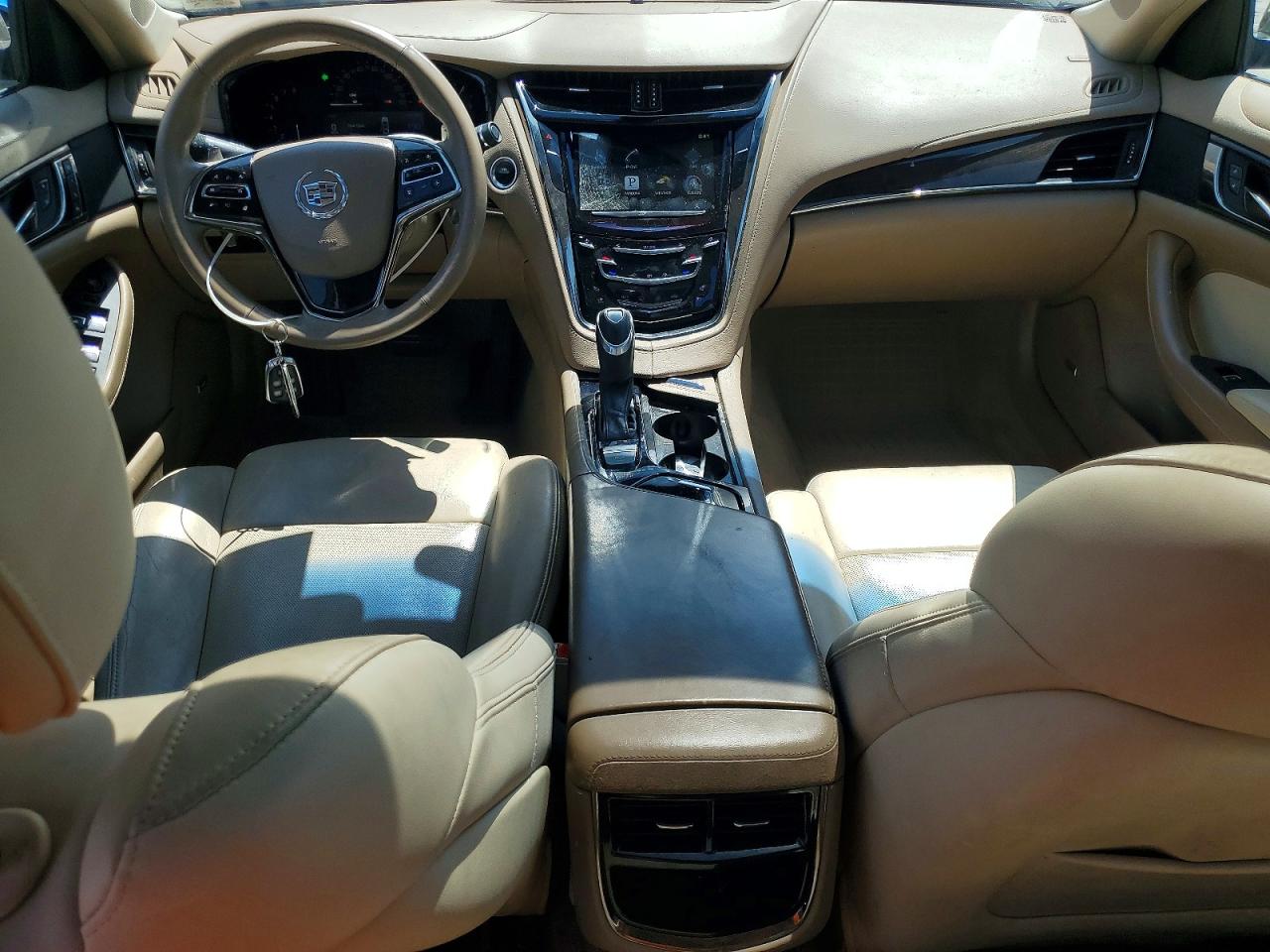 2014 Cadillac CTS VIN 1G6AX5SX2E0166716 COPART salvage auction — Minor Dent/Scratches, IN - CERTIFICATE OF TITLE, sold $1,100 on 2026-07-09 (photo 8)