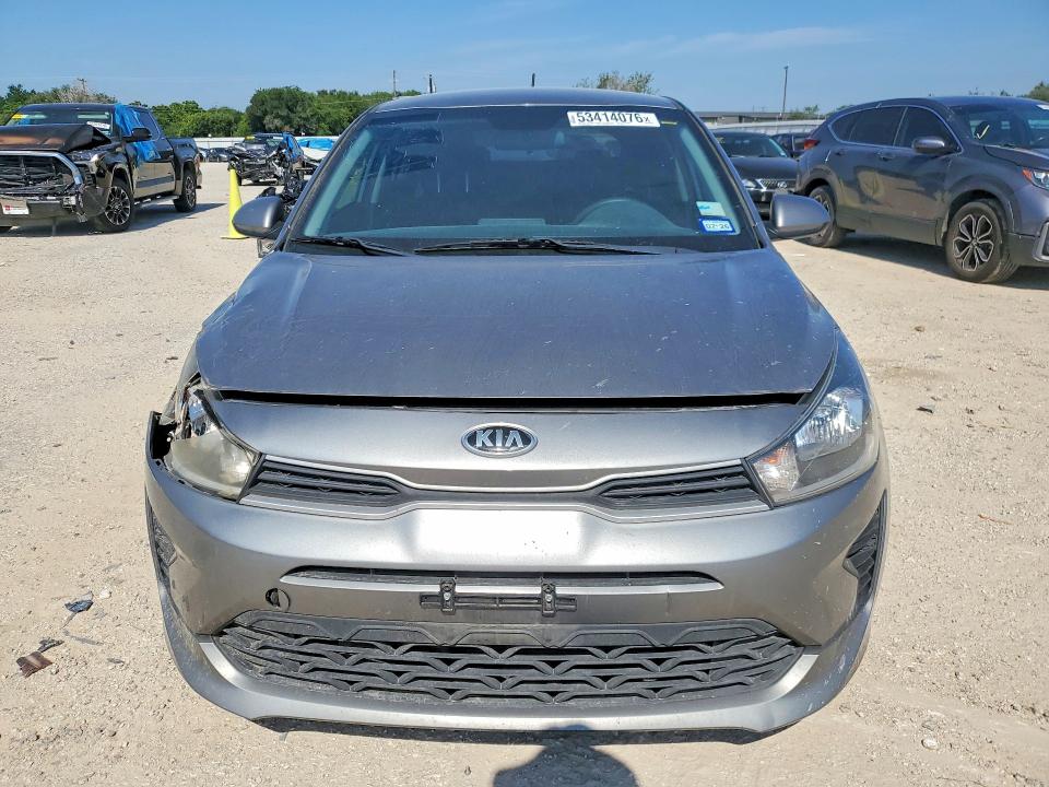 2021 Kia Rio VIN 3KPA25AD3ME382499 COPART salvage auction — FRONT END, Tx - Salvage Vehicle Title, sold $2,200 on 2026-07-09 (photo 5)