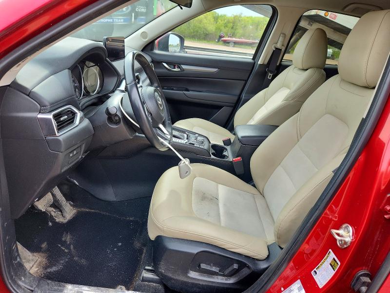 2022 Mazda Cx-5 VIN JM3KFBBM2N0572107 COPART salvage auction — HAIL, Oh - Cert Of Title-Salvage, sold $10,300 on 2026-07-20 (photo 7)