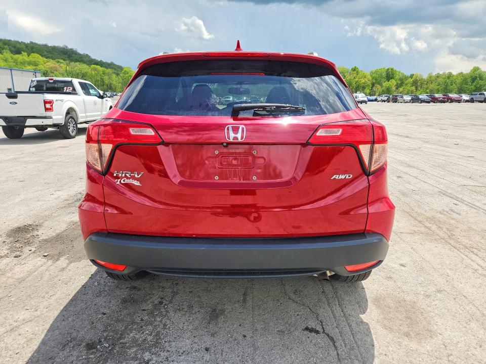 2016 Honda Hr-v VIN 3CZRU6H73GM730857 COPART salvage auction — FRONT END, Pa - Certificate Of Salvage, sold $3,550 on 2026-07-02 (photo 6)