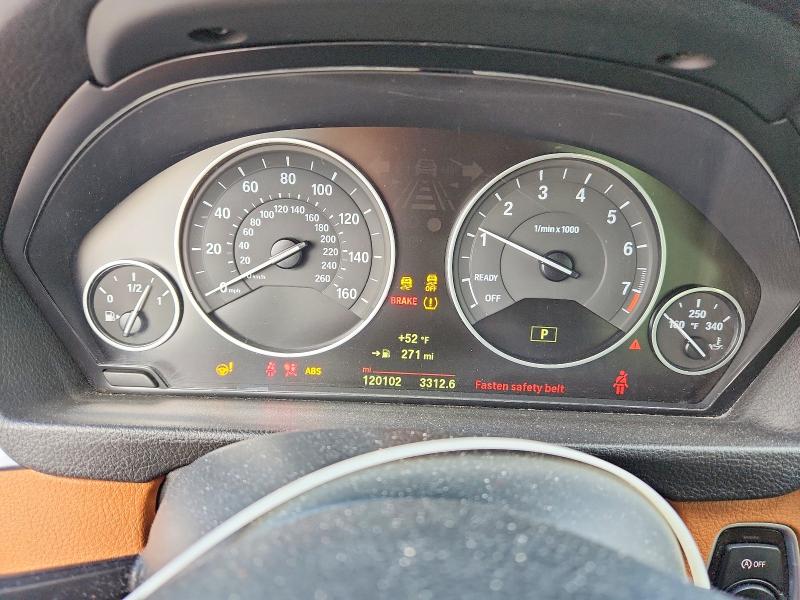 2015 BMW VIN WBA3B9G55FNR93338 COPART salvage auction — FRONT END, Co - Public - Salvage Title, sold $3,050 on 2026-07-21 (photo 9)