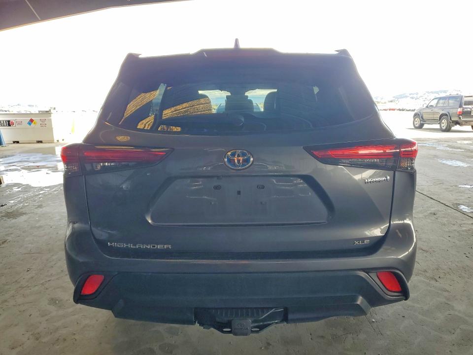 2023 Toyota Highlander hybrid VIN 5TDKBRCH2PS118048 COPART salvage auction — SIDE, Ca - Salvage Certificate, sold $13,800 on 2026-07-20 (photo 6)