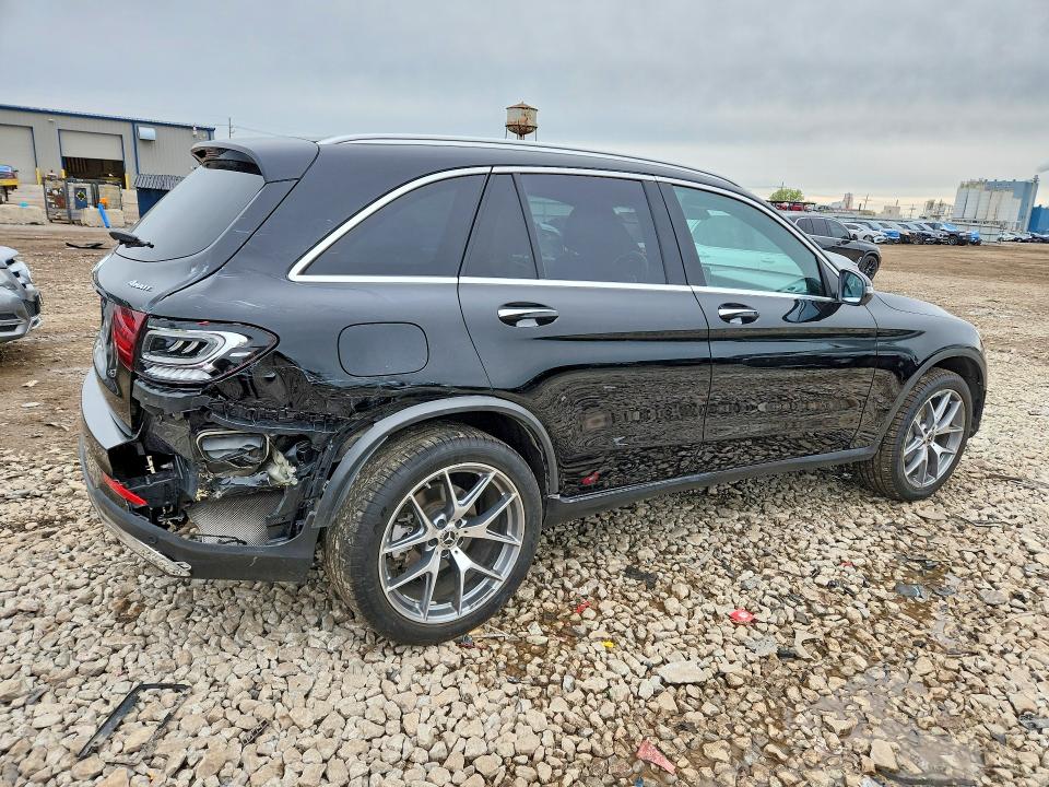 2022 Mercedes-benz Glc VIN W1N0G8EB1NV370414 COPART salvage auction — REAR END, Il - Salvage Certificate, sold $17,200 on 2026-07-24 (photo 3)