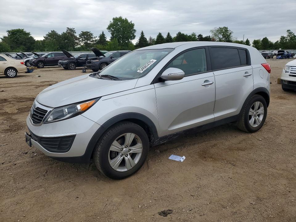 2013 Kia VIN KNDPB3A28D7505601 COPART salvage auction — FRONT END, Il - Salvage Certificate, sold $2,950 on 2026-07-09 (photo 1)