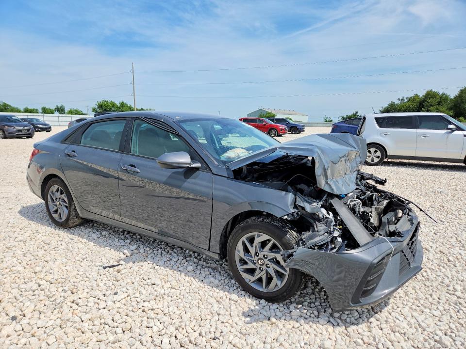 2024 Hyundai Elantra VIN KMHLM4DG3RU821689 COPART salvage auction — FRONT END, Tx - Salvage Vehicle Title, sold $3,150 on 2026-07-09 (photo 4)