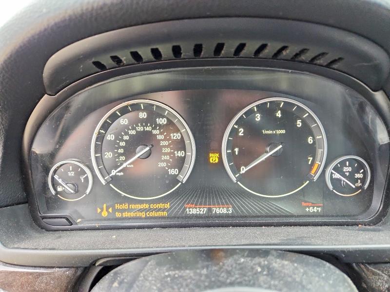 2015 BMW 5er VIN WBA5A5C53FD523938 COPART salvage auction — FRONT END, Id - Salvage Certificate Of Title, sold $1,050 on 2026-08-06 (photo 9)