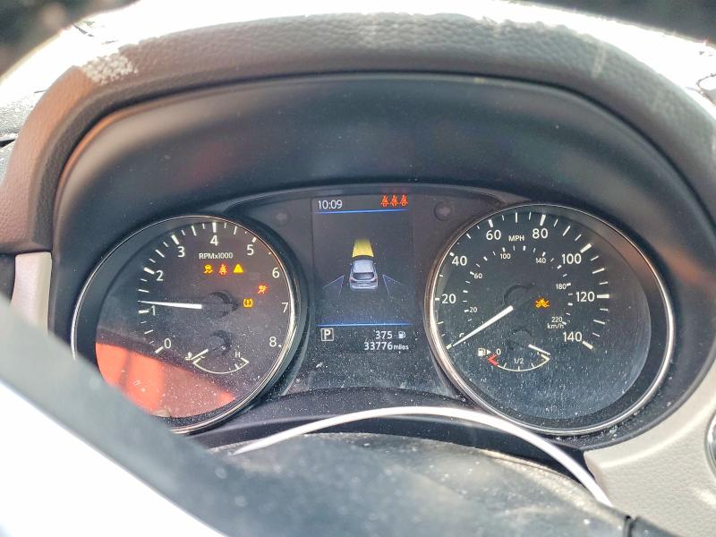 2020 Nissan Rogue VIN JN1BJ1CW3LW641143 COPART salvage auction — ROLLOVER, Md - Cert Of Salvage > 75% Damage, sold $225 on 2026-07-28 (photo 9)