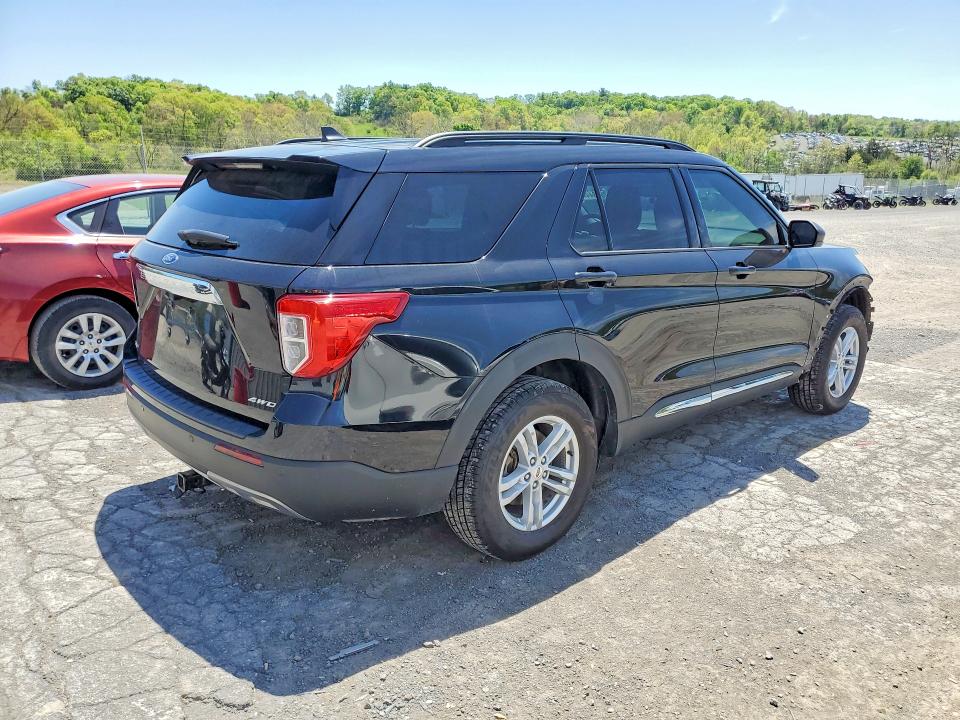 2021 Ford Explorer VIN 1FMSK8DH2MGA22883 COPART salvage auction — FRONT END, Va - Cert Of Title - Salvage, sold $5,900 on 2026-07-02 (photo 3)