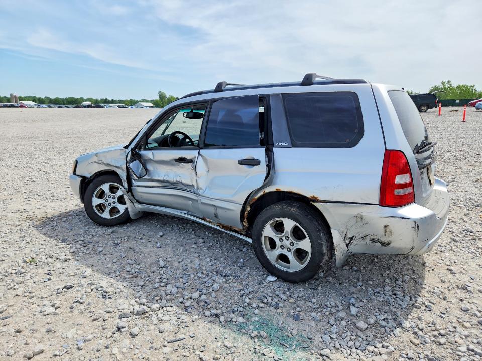 2004 Subaru Forester VIN JF1SG65624H713984 COPART salvage auction — FRONT END, MI - CERTIFICATE OF TITLE, sold $350 on 2026-07-02 (photo 2)