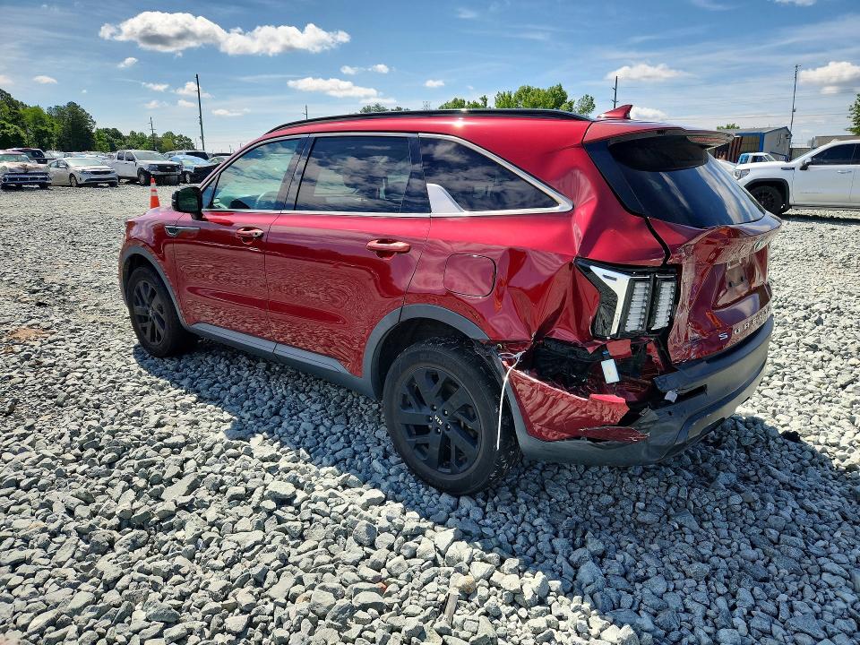 2021 Kia Sorento VIN 5XYRLDLC8MG022372 COPART salvage auction — REAR END, Nc - Salvage Certificate Of Title, sold $200 on 2026-07-22 (photo 2)