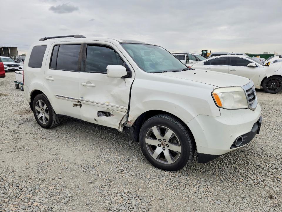 2014 Honda Pilot VIN 5FNYF4H95EB001441 COPART salvage auction — SIDE, CO - PUBLIC - SALVAGE TITLE, sold $1,650 on 2026-07-09 (photo 4)