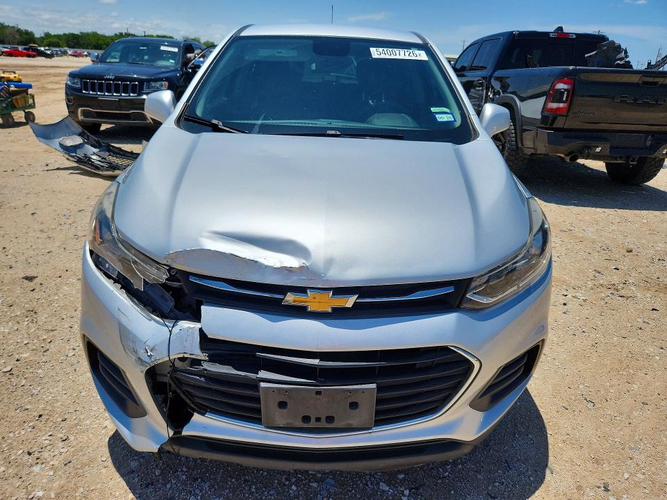 2020 Chevrolet Trax VIN 3GNCJKSB5LL200214 COPART salvage auction — FRONT END, Tx - Salvage Vehicle Title, sold $2,400 on 2026-07-09 (photo 5)