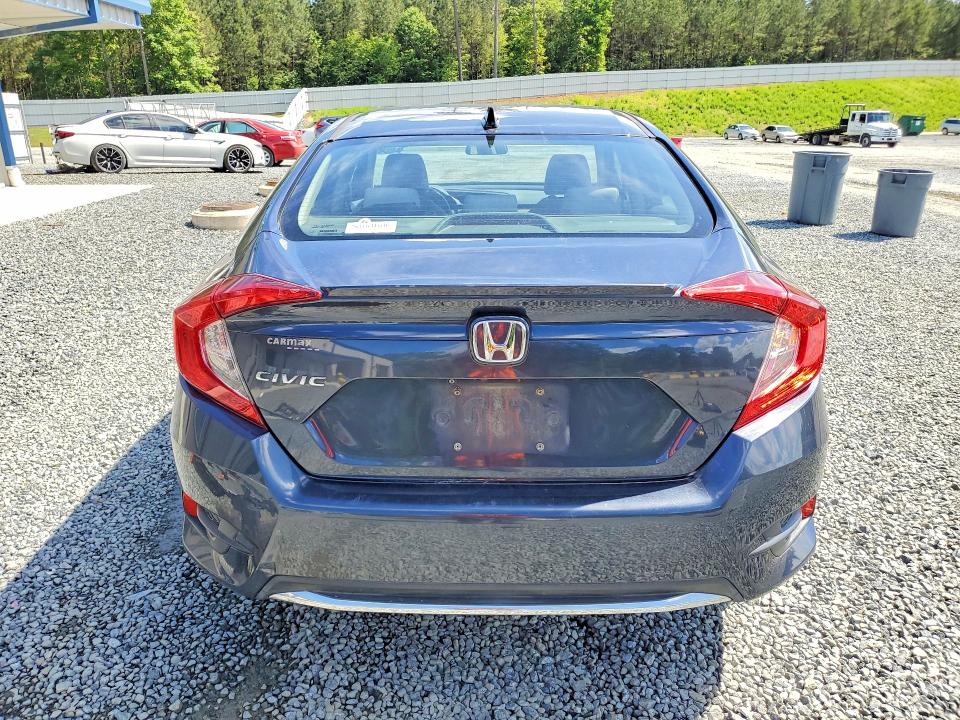 2019 Honda VIN 19XFC1F32KE206228 COPART salvage auction — FRONT END, Nc - Salvage Certificate Of Title, sold $2,550 on 2026-07-02 (photo 6)