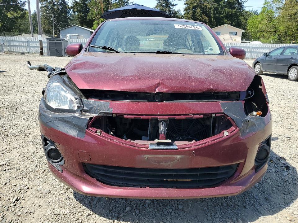2017 Mitsubishi Mirage VIN ML32F3FJXHHF09914 COPART salvage auction — FRONT END, WA - BILL OF SALE, sold $400 on 2026-07-02 (photo 5)