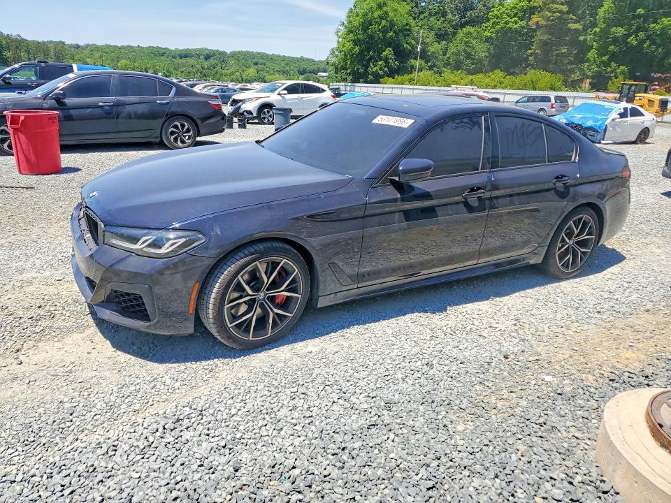 2023 BMW 5er VIN WBA73BJ07PWX99005 COPART salvage auction — REAR END, Nc - Salvage Certificate Of Title, sold $2,550 on 2026-07-09 (photo 1)