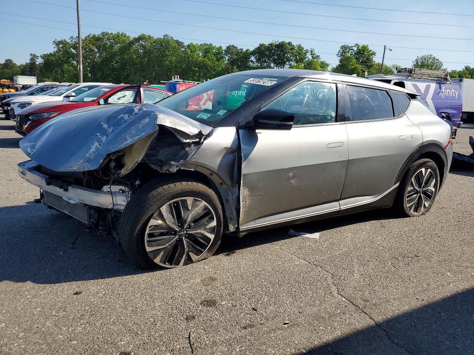 2023 Kia Ev6 VIN KNDC34LA6P5130653 COPART salvage auction — FRONT END, Fl - Certificate Of Destruction, sold $2,900 on 2026-07-06 (photo 1)