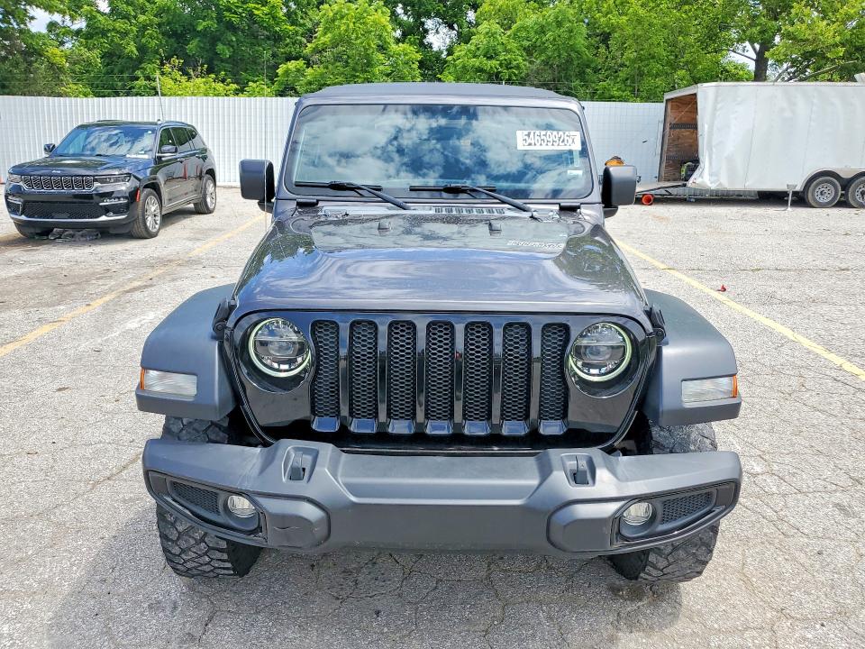 2021 Jeep Wrangler unlimited VIN 1C4HJXDN5MW817014 COPART salvage auction — MINOR DENT/SCRATCHES, MO - CERTIFICATE OF TITLE, sold $19,800 on 2026-07-16 (photo 5)