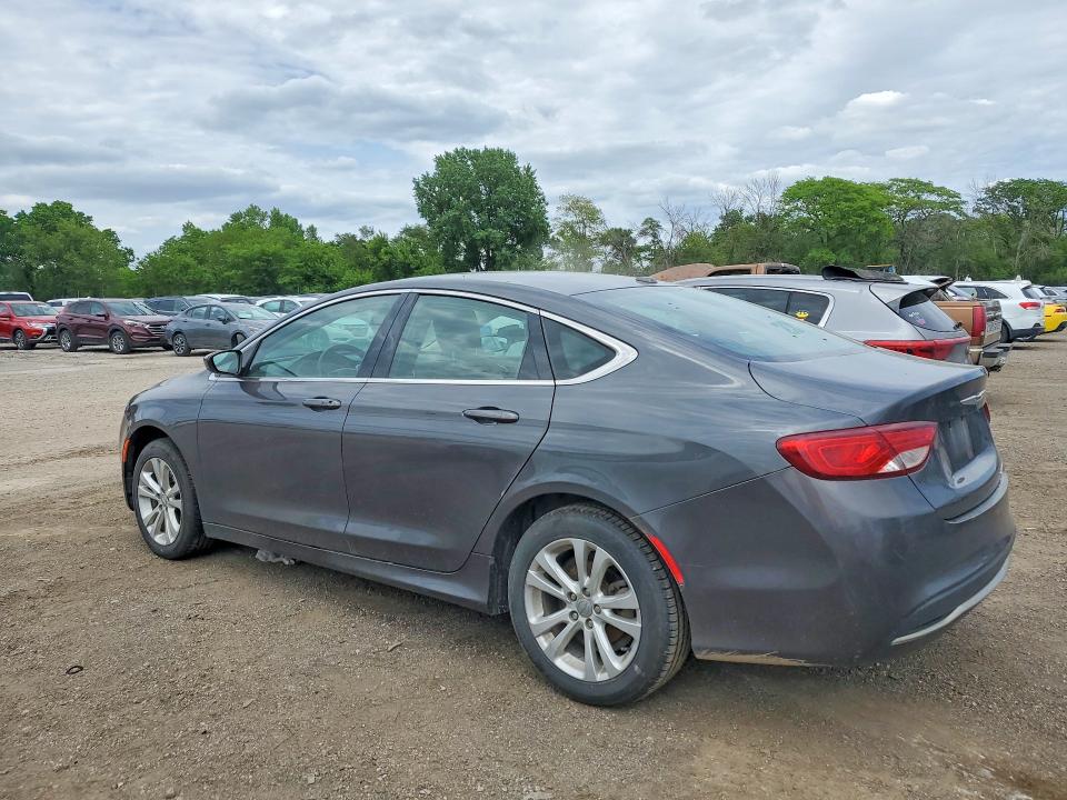 2015 Chrysler 200 VIN 1C3CCCAB3FN605183 COPART salvage auction — HAIL, Ia - Cert Of Title-Salvage Title, sold $1,050 on 2026-07-10 (photo 2)