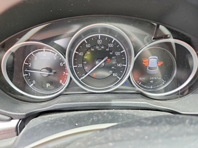 2024 Mazda Cx-5 VIN JM3KFBCL3R0405167 COPART salvage auction — SIDE, TX - SALVAGE VEHICLE TITLE (P), sold $9,600 on 2026-07-16 (photo 9)